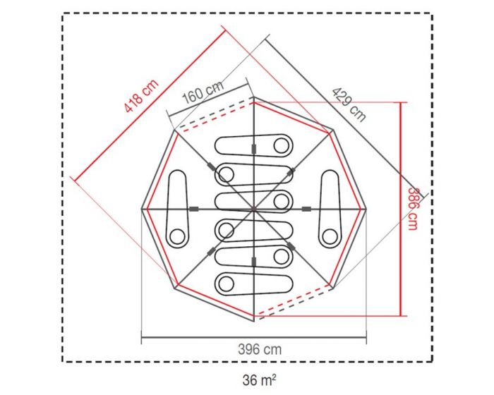 Coleman octagon 8 sales