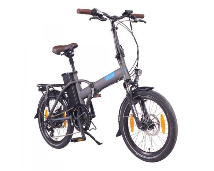 NCM London Elektro-Klapprad 20 Zoll 25km/h anthrazit | Heuts.de