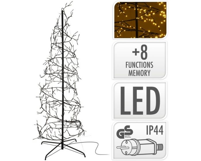 LED-Spiralbaum, 432 LED, Weihnachtsshop