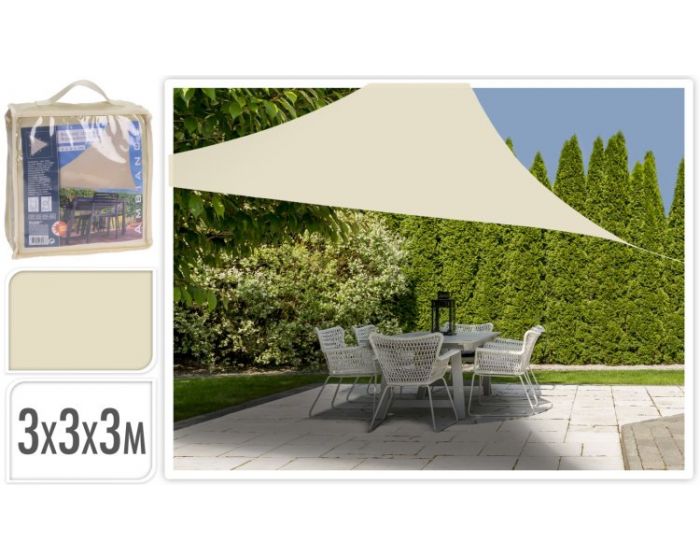 Sonnensegel 3x3x3 Dreieck Ecru kaufen? Heuts.de
