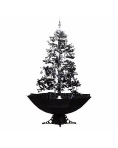Schneiender Weihnachtsbaum Schwarz - 170 cm