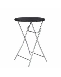 Stehtisch Ø80cm schwarz und faltbar (ab 2 Stück)