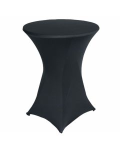 Stehtischhusse Schwarz
