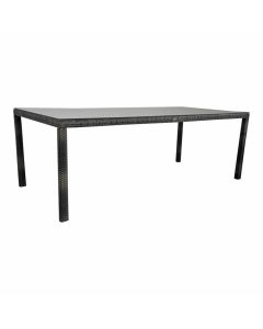 Polyrattan-Gartentisch "Samos" 220x100 braun