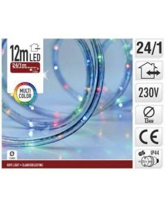 Lichterkette Weihnachten LED Lichterschlauch 288 LEDs multicolor 12m