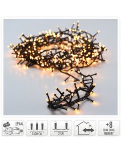 Lichterkette Weihnachtsbaum 800 LED warmweiß - 16 Meter