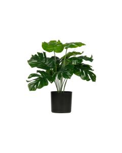 WOOOD Monstera Kunstpflanze grün 40 cm