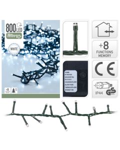 Microcluster 800 LED weiß - 16 Meter