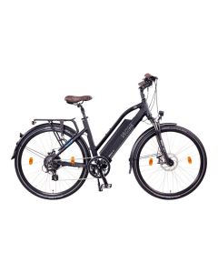 NCM Milano E-Trekkingbike 28 Zoll 25km/h schwarz