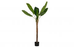 Woood Kunstpflanze Bananenpflanze grün 180 cm