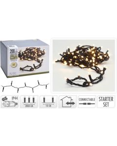 Standard Lichterkette Start 200Led Warmweiß 230v