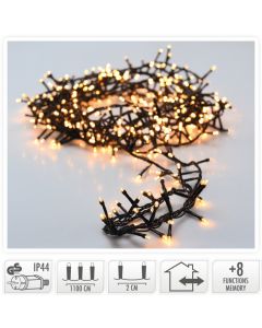 Lichterkette Weihnachtsbaum 560 LED warmweiß - 11 Meter
