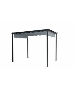 Martinique Gartenpavillon 3x4 Grau Pure Garden & Living