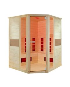 Interline Ruby 2 Pers. Eckmodell Infrarotkabine (127x127x190)