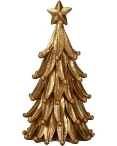 Weihnachtsbaum 21cm gold