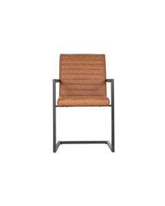 WOOOD Bas Esszimmerstuhl PU cognac