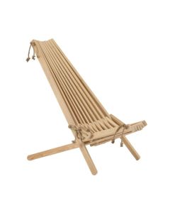 Ecochair Lärche - Naturel - 100x58x100 cm