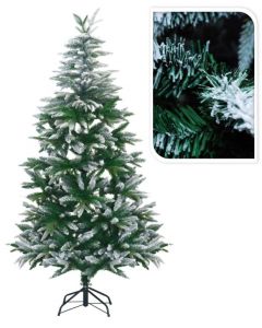 Weihnachtsbaum mit Schnee 180cm