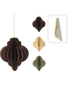 Hängedeko Ornament papier 10cm