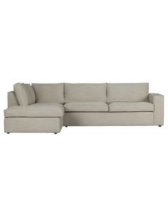 WOOOD Freddie Ecksofa Naturel - Links