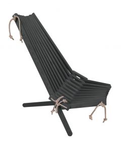 Ecochair 120 Schwarz - Kiefernholz