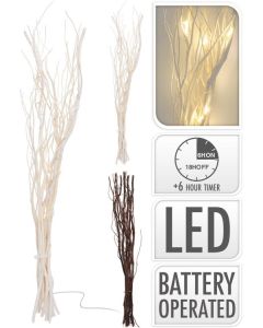 Bündel Zweige 12 LED 40 cm 2 Sorten