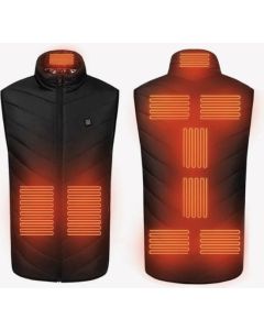 Elektrisch Beheizte Weste für USB-A Powerbank - Größe XL