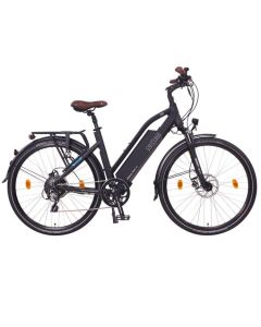 NCM Milano+ Elektro-Trekkingbike 28 Zoll 25km/h schwarz