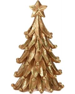 Weihnachtsbaum 13cm gold