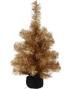 Weihnachtsbaum gold elektro 45cm