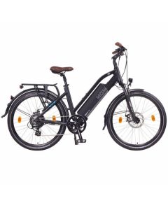 NCM Milano Elektro-Trekkingbike 26 Zoll 25km/h schwarz
