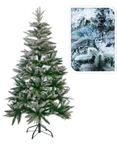 Weihnachtsbaum mit Schnee 150cm
