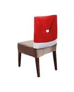 Stuhlüberwurf Weihnachtsmütze 120 cm
