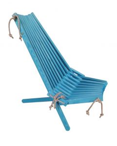 Ecochair 120 Türkis - Kiefernholz