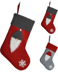 Weihnachtsstrumpf 40cm rot