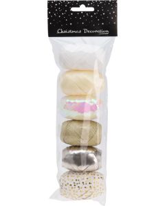 Geschenkband - 6 Rollen