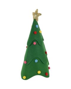 Weihnachtsbaummütze 46 cm grün