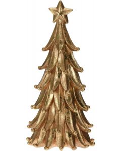 Weihnachtsbaum 28cm gold