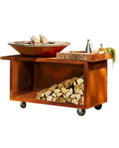 OFYR Island Corten 100 pro Teak Wood