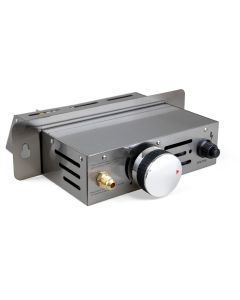 BASTE Gasmodul für Outdoor-Pizzaofen Pellets/Holzkohle/Holz - Edelstahl