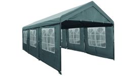 Partyzelt 3x6m PE 270 gr/m2 Deluxe Grau