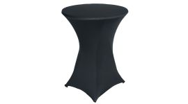Stehtischhusse Schwarz