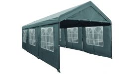 Partyzelt 3x6m PE 270 gr/m2 Deluxe Grau