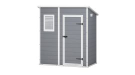 Keter Manor 64 Pent Gartenhaus - 111 x 183,5 x 200,5