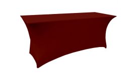 Buffettischhusse Bordeaux Rot 180x76x74