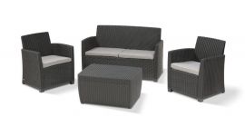 Allibert "Mia" Garten Sitzgruppe Set – Polyrattan