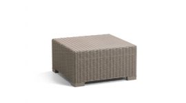 Allibert California Gartentisch cappuccino - 68 x 68 x 35