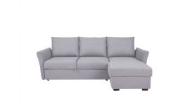 Porto Schlafsofa für 2 Personen Hellgrau - Pure Garden & Living