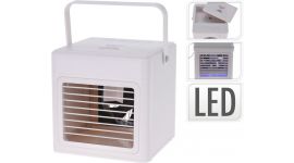 Aircooler mit Griff und LED-Beleuchtung