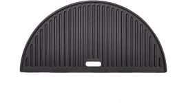 Kamado Joe halbrunde zweiseitige Gusseisen-Grillplatte für Classic Joe